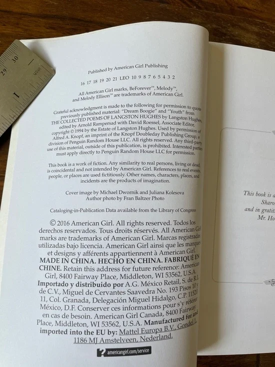 6 American Girl BEFOREVER Series Melody + Maryellen Softcover Books (Set of 6) - Picture 13 of 15